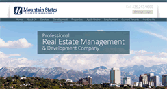 Desktop Screenshot of mountainstatespm.com