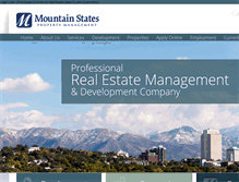 Tablet Screenshot of mountainstatespm.com